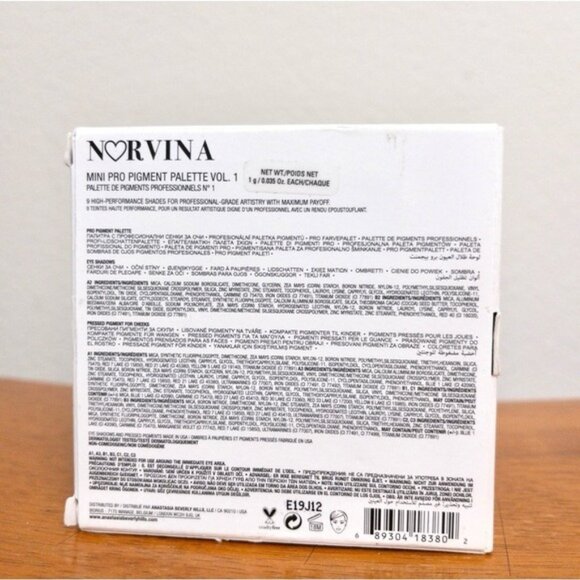 NEW Anastasia Beverly Hills Norvina Mini Pro Pigment Palette Vol. 1 Limited Ed - Picture 7 of 7